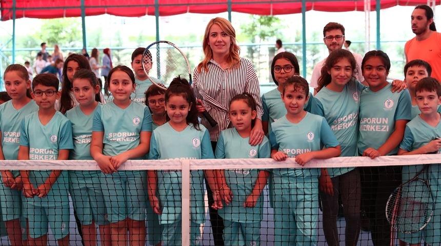 Merkezefendi &uuml;cretsiz yaz spor okulları a&ccedil;ıldı