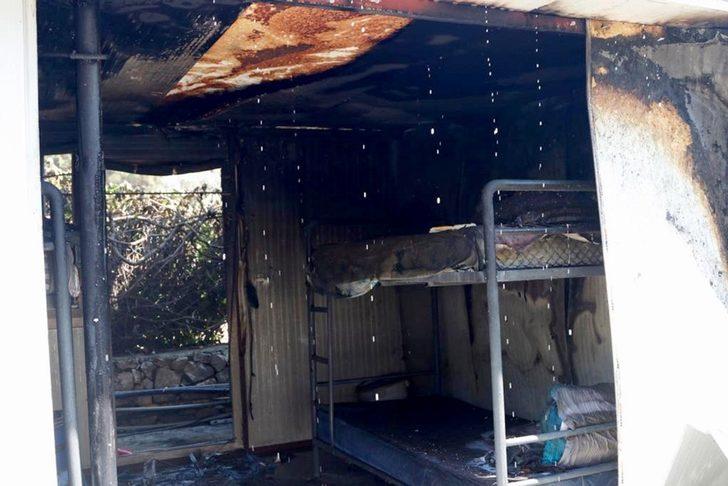 Personel lojmanındaki yangın korkuttu G3