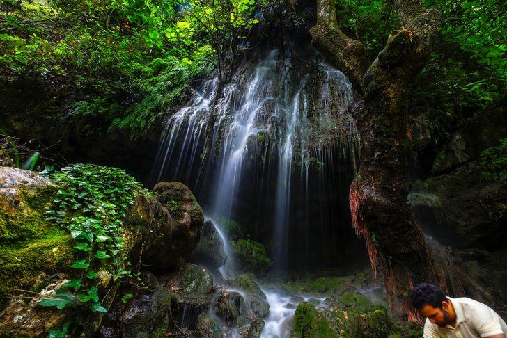 Ormanın içindeki 'gizli cennet' ziyaretçilerini büyülüyor G3