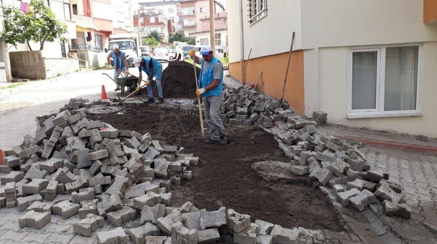 &Uuml;nye Belediyesinde sıkı &ccedil;alışma