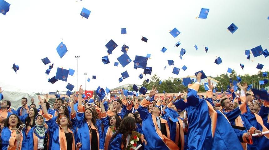 Hitit&rsquo;in mezuniyet t&ouml;reni Spor Bilimleri Fak&uuml;ltesi&rsquo;ne alındı