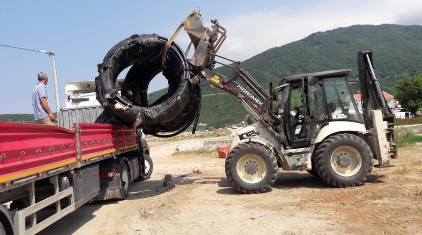 Turan mahallesine su m&uuml;jdesi