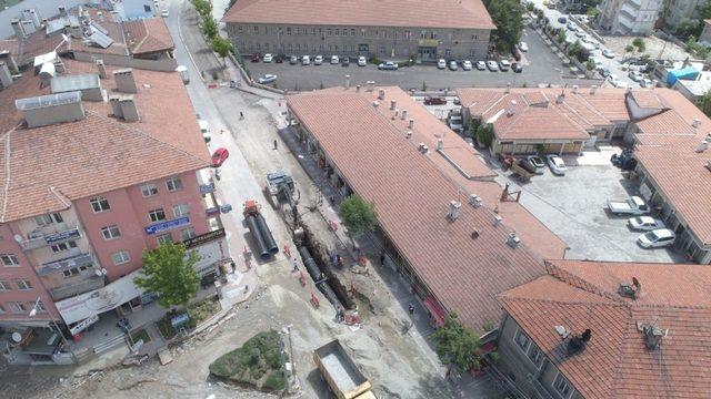 Nevşehir Belediyesi’nin altyapı atağı sürüyor