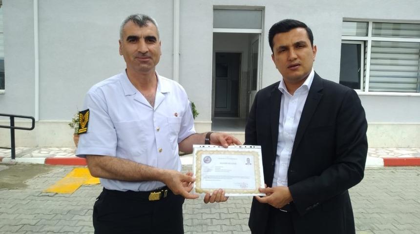 Komutanlara veda yemeği