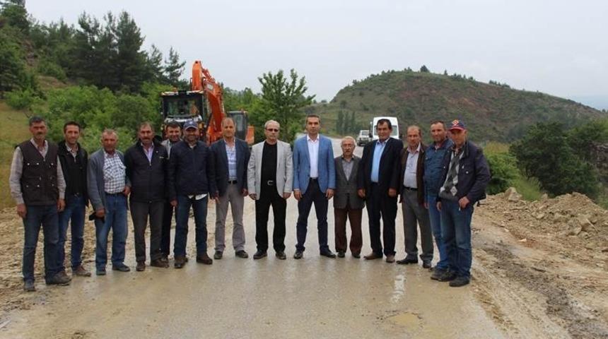 Kaymakam Hasan Çiçek: Köy yolu, bu yıl tamamlanacak