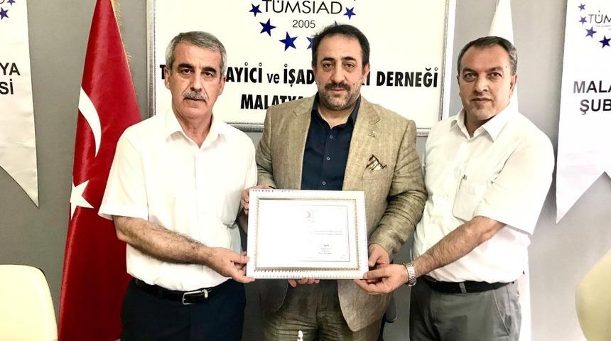 Kızılay’dan TÜMSİAD’a teşekkür