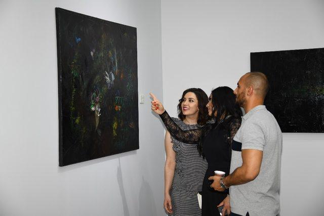 Türk ve Suriyeli ressamların ortak sergisine büyük ilgi