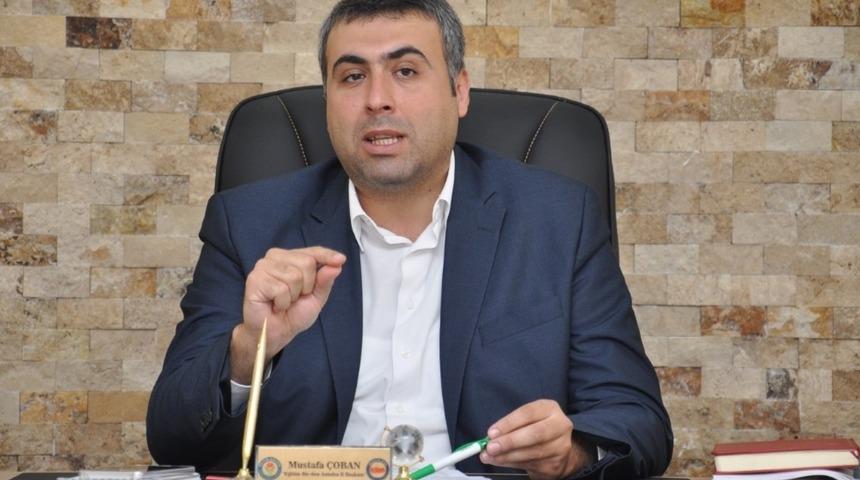 Başkan &Ccedil;oban: "T&uuml;m s&ouml;zleşmeli &ouml;ğretmenler kadroya ge&ccedil;meli"