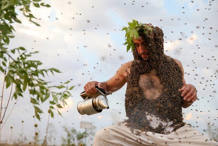 'Arı Adam'ı gören şaşkına dönüyor! 'Rekor kırana kadar devam edeceğim' G2