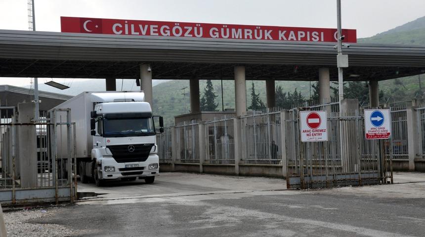 Cilvegözü'nden, Türkiye'ye ithalat ve transit ticaret yapılmasına başlandı