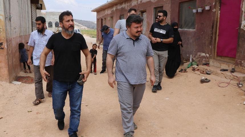 İHH m&uuml;lteci kamplarını ziyaret etti