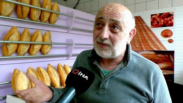 40 yıllık fırıncı ekmek fiyatını 75 kuruşa çekti