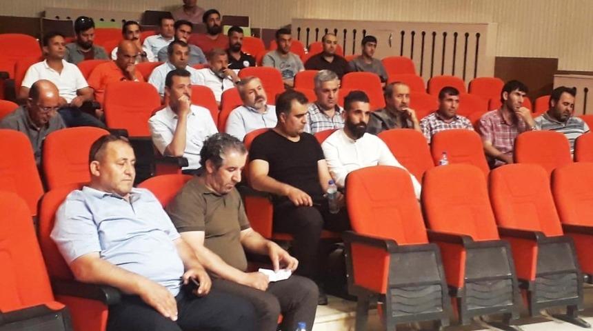 Başkan &Ccedil;etin, amat&ouml;r spor kul&uuml;plerinin y&ouml;neticileriyle bir araya geldi