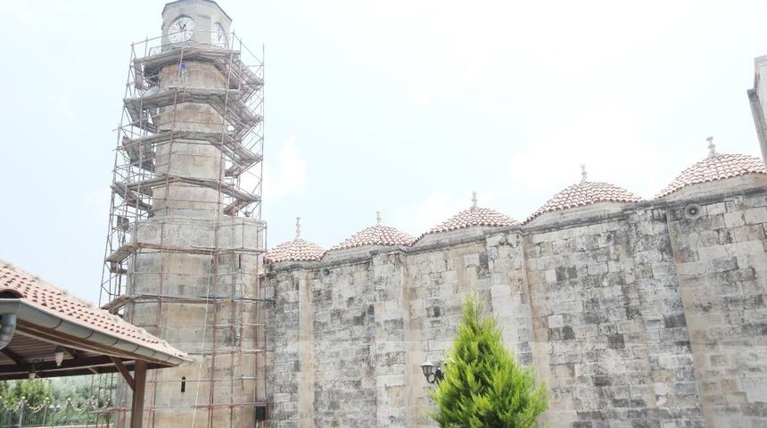 Tarihi Tarsus Saat Kulesi bakıma alındı