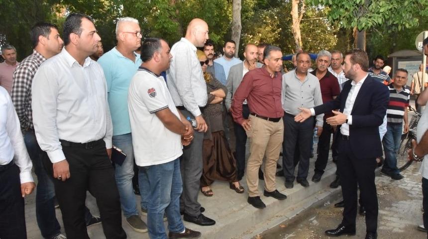 Başkan Aydar: "Caddelerimizi &ccedil;i&ccedil;ek gibi yapacağız"