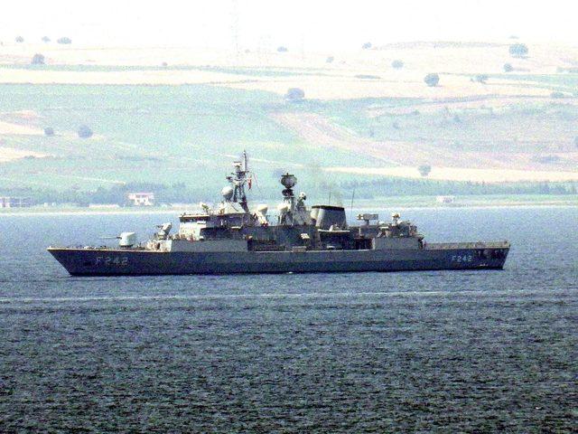 'Yavuz' sondaj gemisi, Çanakkale Boğazı'nda