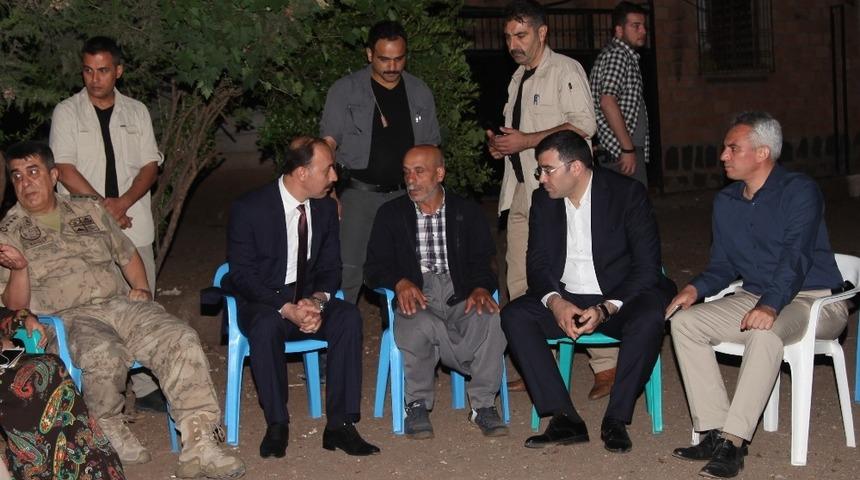 Vali Erin acılı aileye başsağlığı diledi