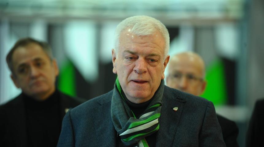 Bursaspor Başkanı Ali Ay'dan temlik a&ccedil;ıklaması