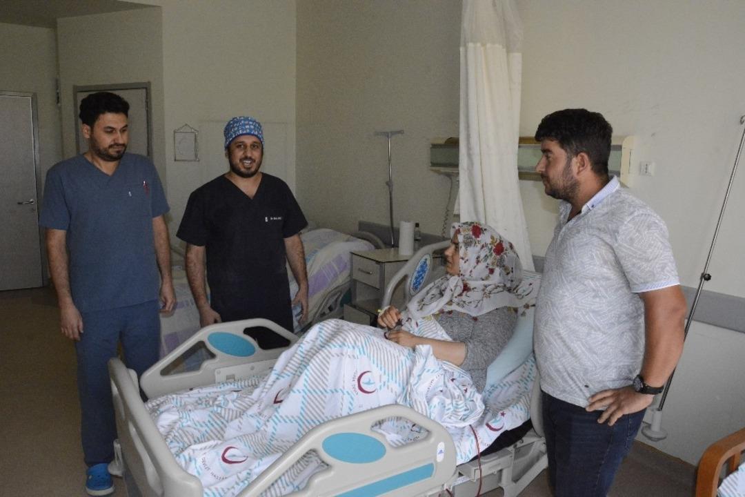 Siverek&rsquo;te ilk defa kapalı y&ouml;ntemle b&ouml;brek ameliyatı ger&ccedil;ekleştirildi