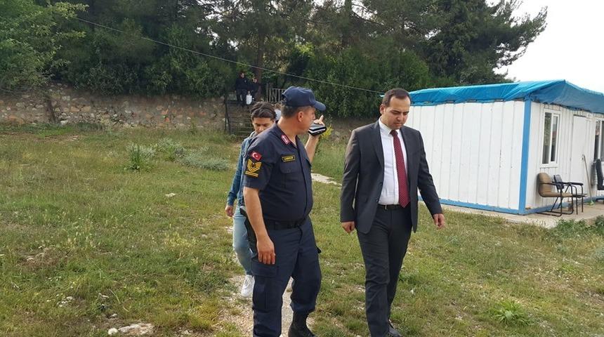 Pazaryeri Kaymakamı G&uuml;ven İl&ccedil;e Jandarma Komutanlığı&rsquo;nı ziyaret etti