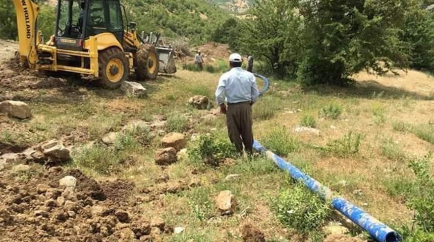 &Ccedil;ukurca&rsquo;da i&ccedil;me suyu hattı yenileniyor