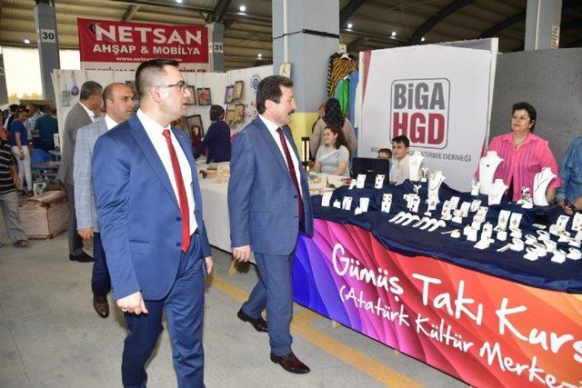 Biga Alışveriş ve Kültür Festivali başladı