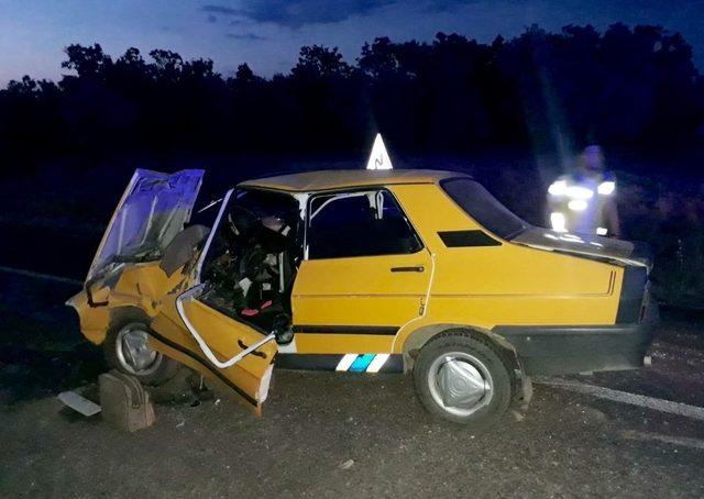 Elazığ’da otomobiller çarpıştı: 1 ölü, 9 yaralı