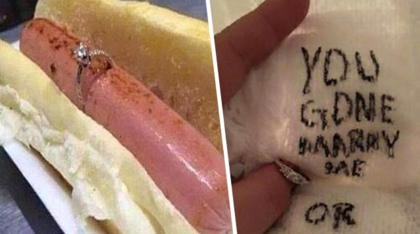 En sıra dışı evlilik teklifleri! Böyle bir evlilik teklifi alsanız napardınız?