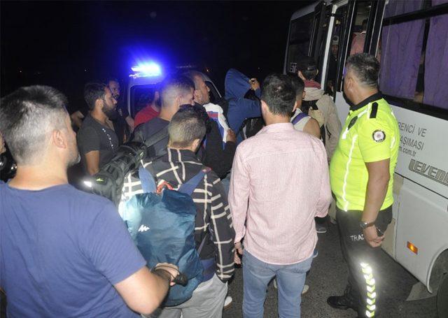 İstanbul’da trene bindiler, Tekirdağ’da yakalandılar