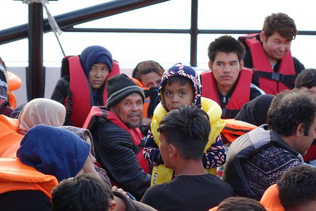 Çanakkale'de 46 kaçak göçmen yakalandı