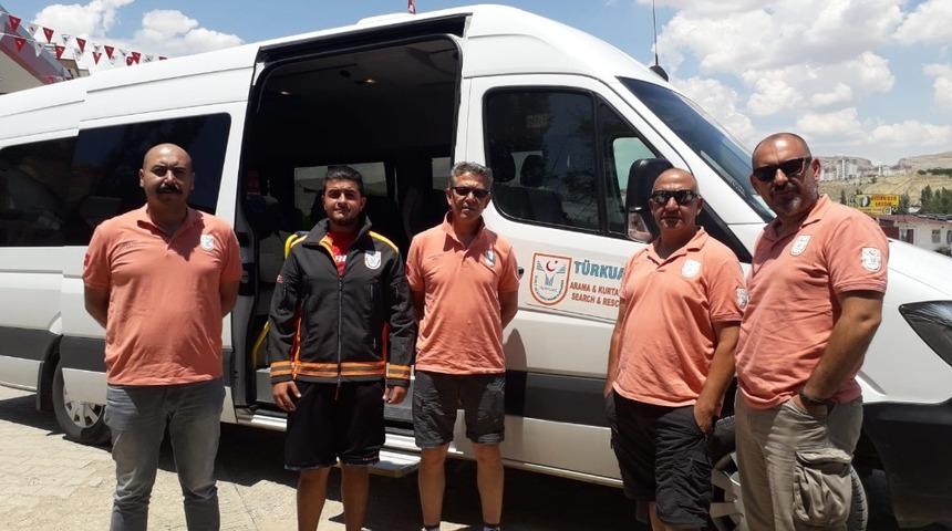 T&uuml;rkuaz Sualtı ve Akarsu Arama Kurtarma ekibi Tunceli&rsquo;ye gitti