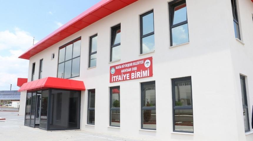 Manisa Büyükşehir’den Akhisar OSB’ye itfaiye desteği