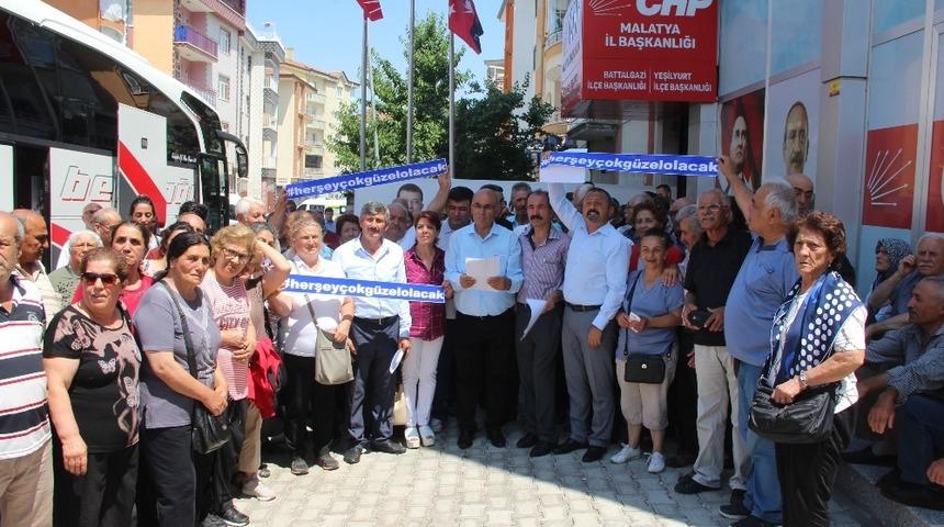 CHP İstanbul se&ccedil;imleri i&ccedil;in Malatya&rsquo;dan otob&uuml;s kaldırdı