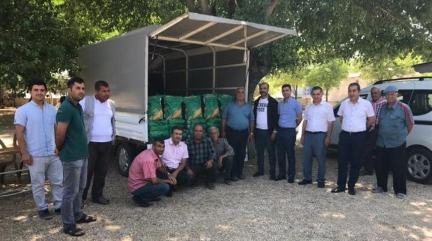 Elbeyli il&ccedil;esinde Silajlık Mısır Tohumu Dağıtımı