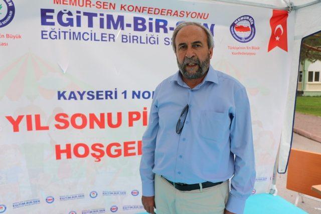 Eğitim Bir-Sen Kayseri Şubesi üyeleri piknikte stres attı