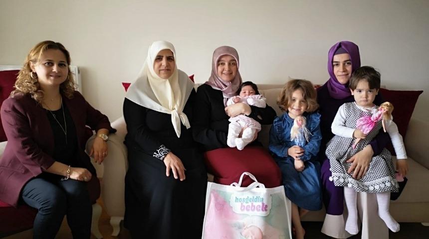 ’Hoşgeldin bebek’ projesinde 20 bin aile ziyaret edildi
