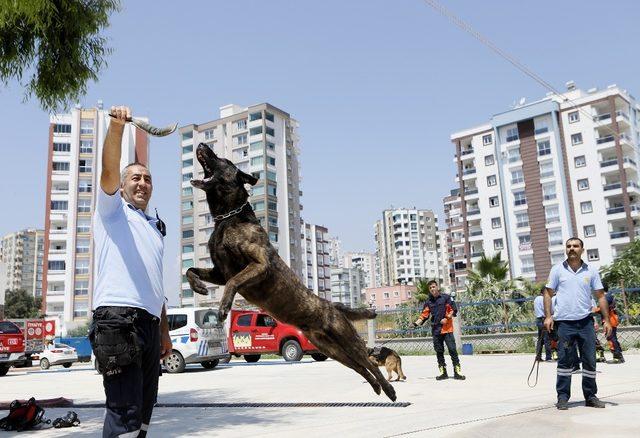 İtfaiye tatbikatı nefes kesti