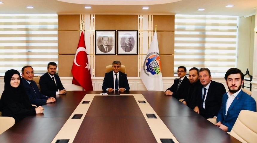 Karabük Birlik Vakfından Vali Gürel’e ziyaret