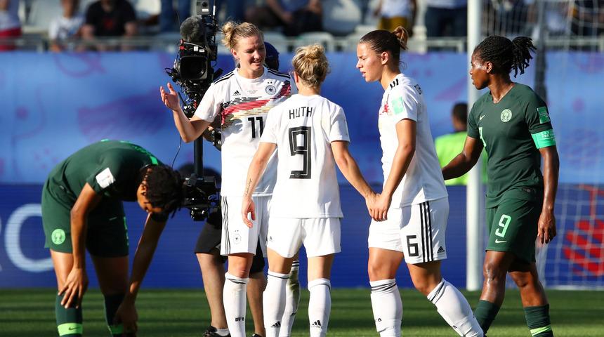 Kadınlar Dünya Kupası'nda ilk çeyrek finalist Almanya oldu