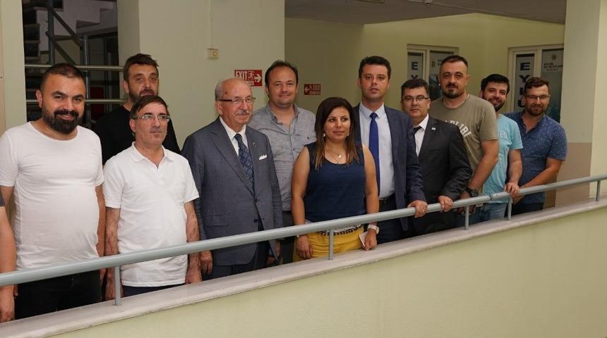 Başkan Albayrak, &Ccedil;orlu&rsquo;daki gazeteciler ile bir araya geldi