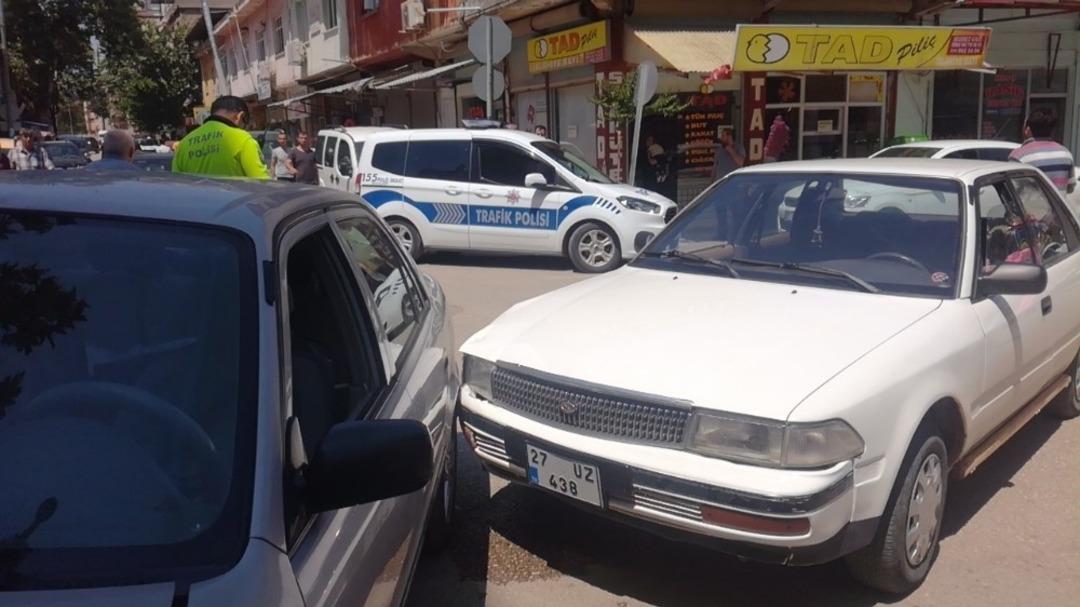 İki otomobilin &ccedil;arpışması sonucu bir bebek yaralandı