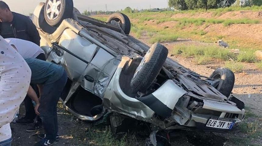Iğdır&rsquo;da trafik kazası : 1 yaralı