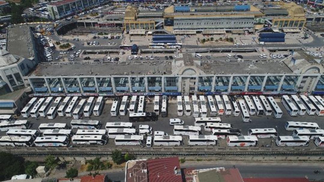 15 Temmuz Otogarı'nda se&ccedil;im yoğunluğu