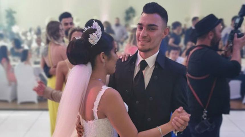 Milli futbolcu Kaan Ayhan evlendi