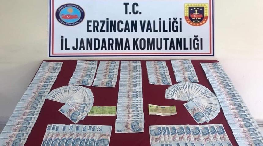 Erzincan’da sahte para operasyonu