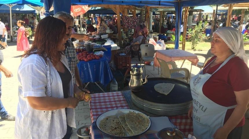 Başkan &Ccedil;er&ccedil;ioğlu, &Ccedil;akırbeyli K&ouml;y Pazarını ziyaret etti