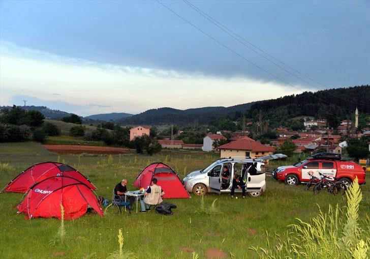 İHH gönüllülerinin Söğüt'ten Domaniç'e bisiklet turu G5