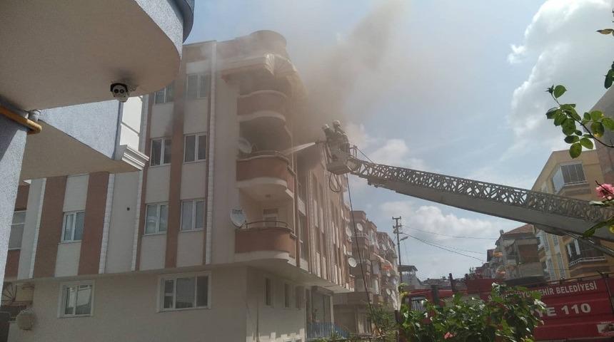 Samsun&rsquo;da yangın korkuttu