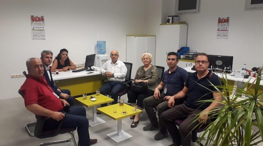 Şehit yakınlarına SGK İzmir ziyareti