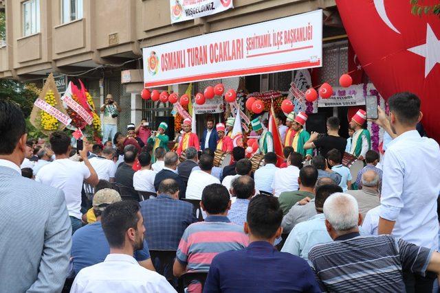 Osmanlı Turan Ocakları Şehitkamil İlçe Başkanlığı açıldı